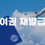 여권 재발급 및 여권 물에 젖었을때 쉽게 해결하는 방법 7 여권 재발급