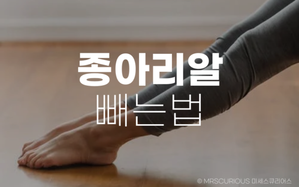 더 날씬한 다리를 위한 종아리알빼는법 꿀팁 알아보기 12 종아리알빼는법